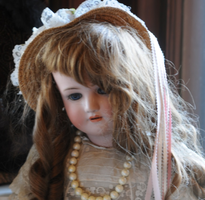 Turn of century large vintage doll 